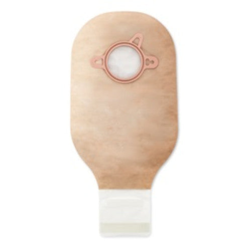 Hollister New Image Two-Piece 12" Drainable Ostomy Pouch – Lock 'n Roll Microseal Closure with Filter