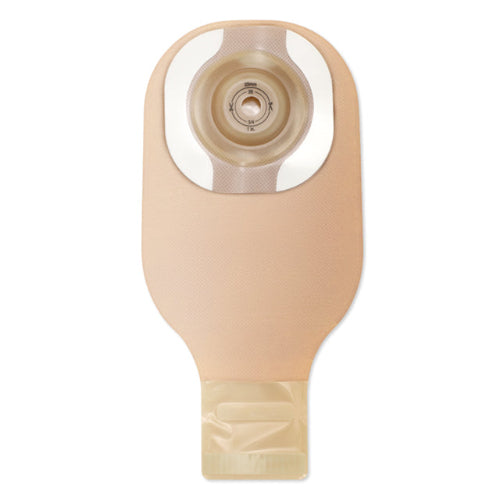 Premier™ One-Piece Drainable Ostomy Pouch – Convex CeraPlus™ Barrier, Lock 'n Roll™ Microseal Closure, Tape, Filter Pre-Cut