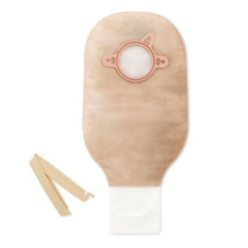 Hollister New Image Two-Piece 12" Drainable Ostomy Pouch – Clamp Closure, with Filter
