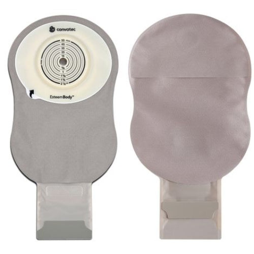 Esteem Body™ Soft Convex One-Piece Drainable Pouch Cut-To-Fit - with window