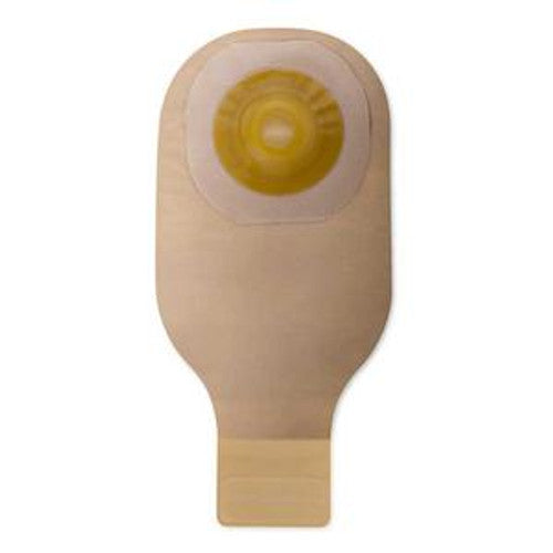 Hollister Premier One-Piece Drainable Ostomy Pouch – Convex Flextend Barrier, Lock 'n Roll Microseal Closure,  Tape, Cut-To-Fit