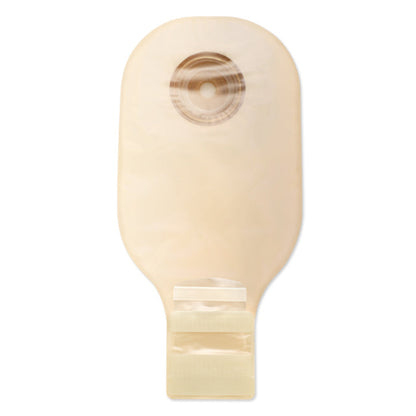 Hollister Premier One-Piece Drainable Ostomy Pouch – Convex CeraPlus Barrier, Lock 'n Roll Microseal Closure, Tape, Cut-To-Fit