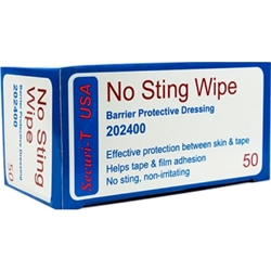 Securi-T No Sting Barrier Wipes